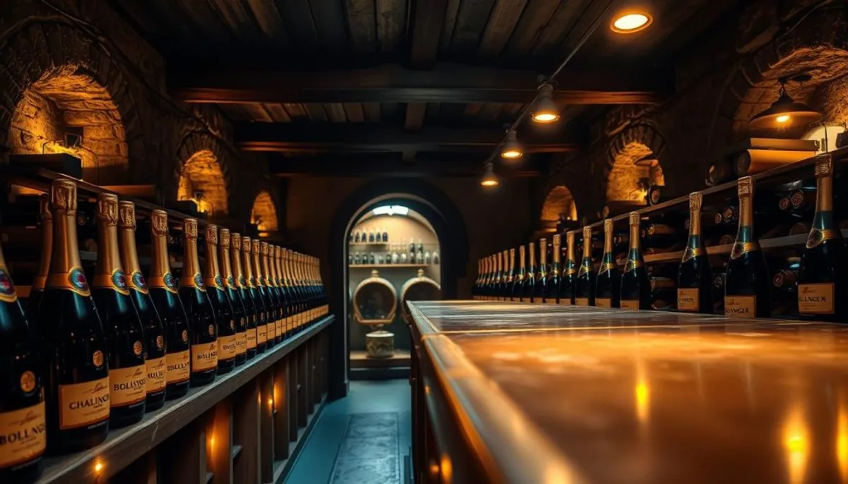 Bollinger Champagne cellar