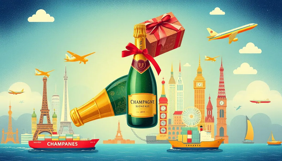 champagne export service