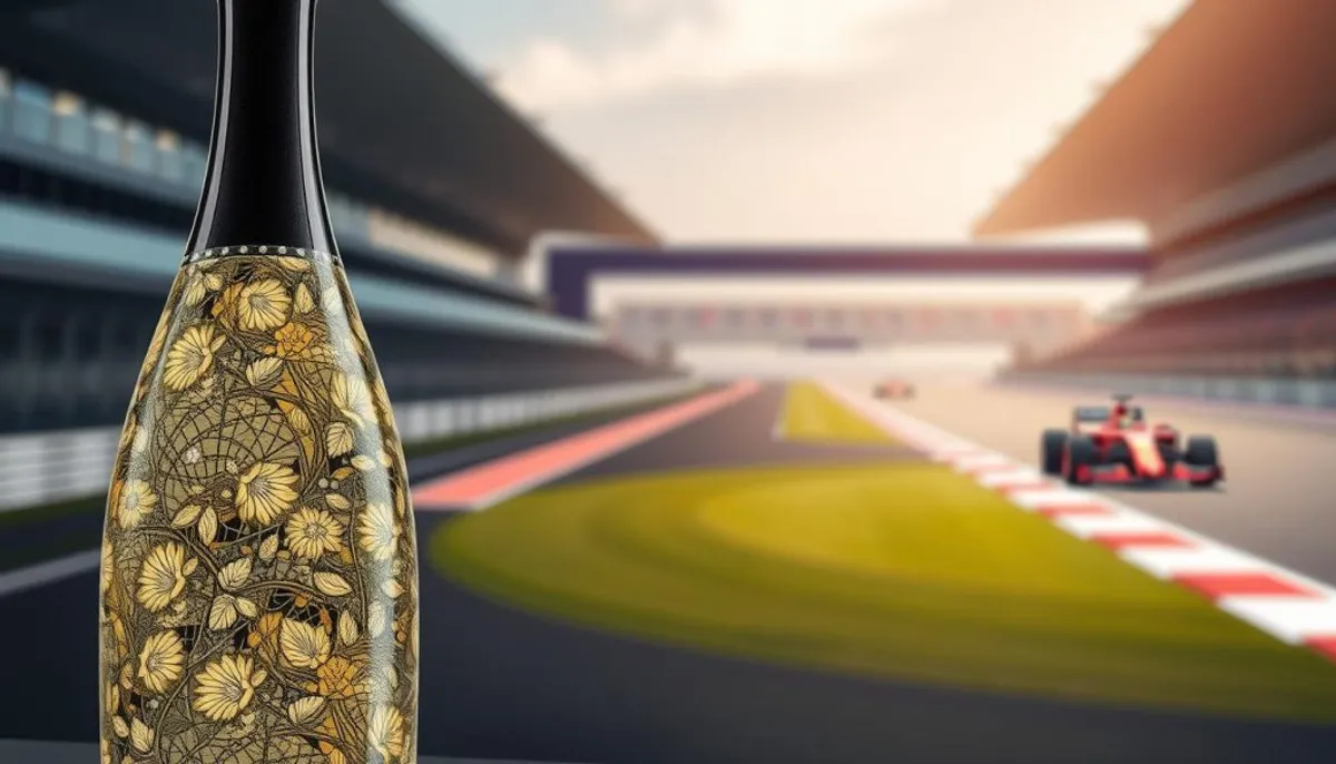 Carbon fiber technology in champagne bottles