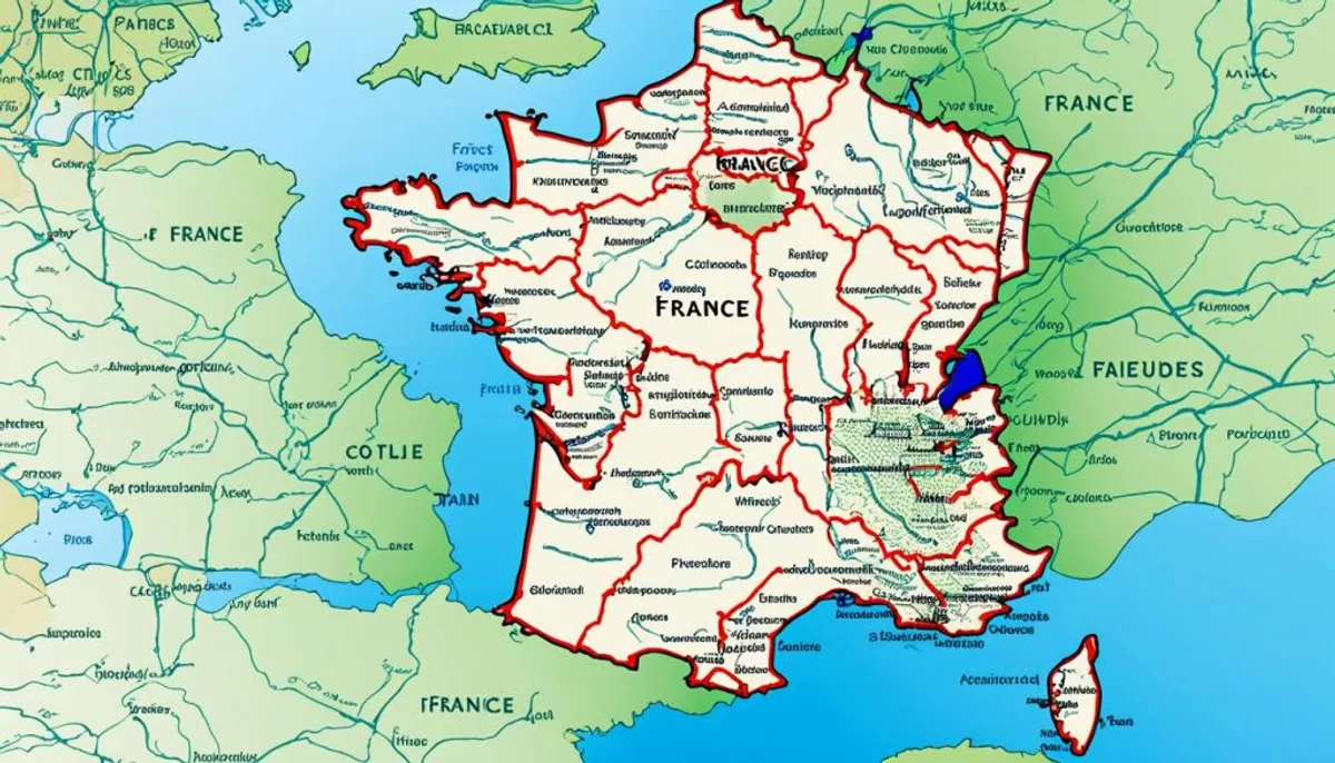 carte de france avec prefectures