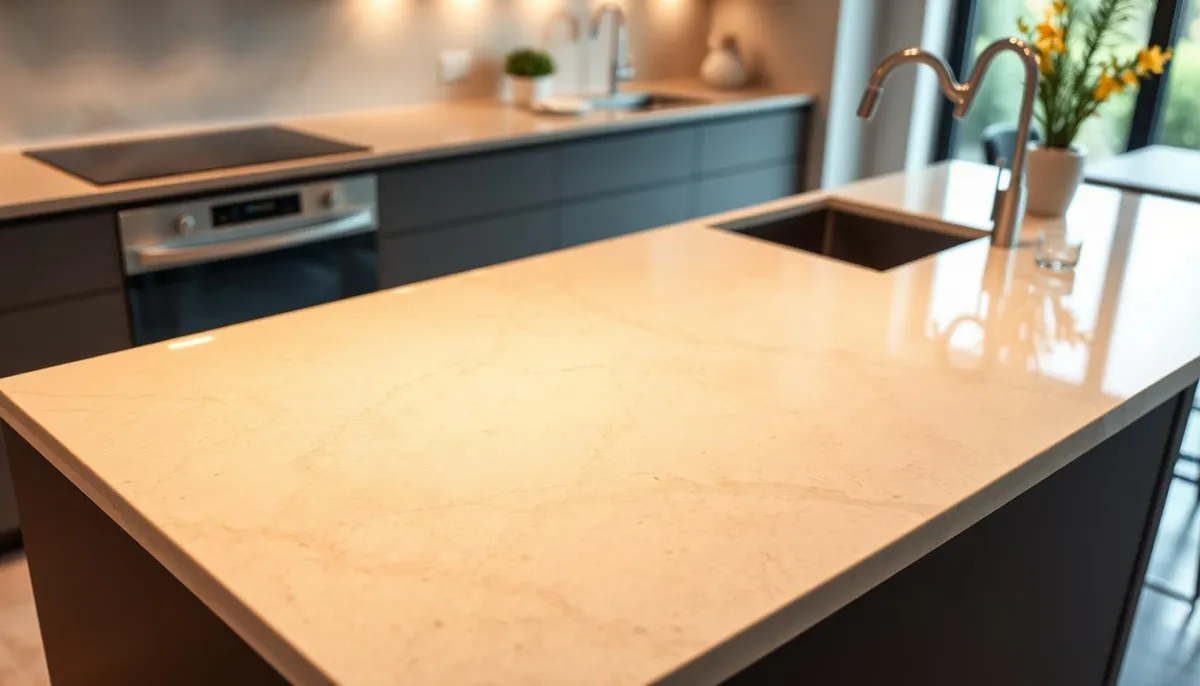 Choosing the right quartz champagne slab