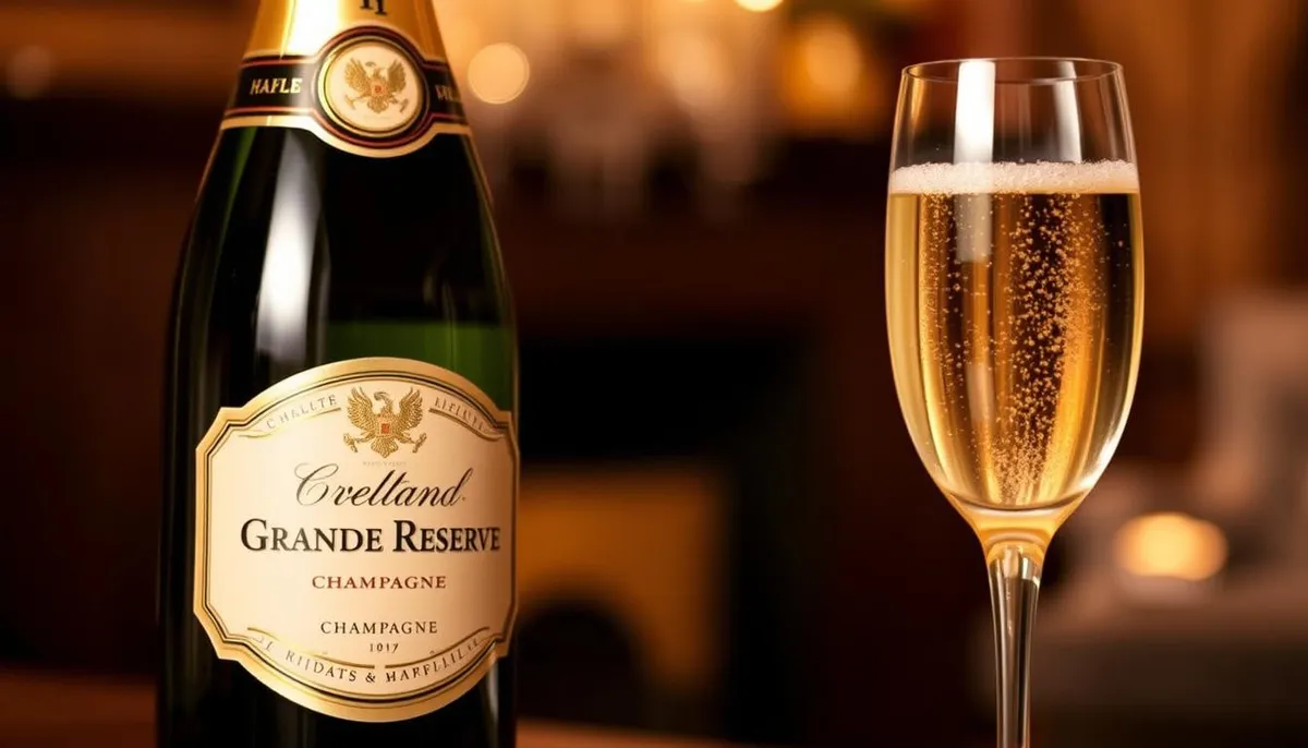 grande reserve champagne half bottle