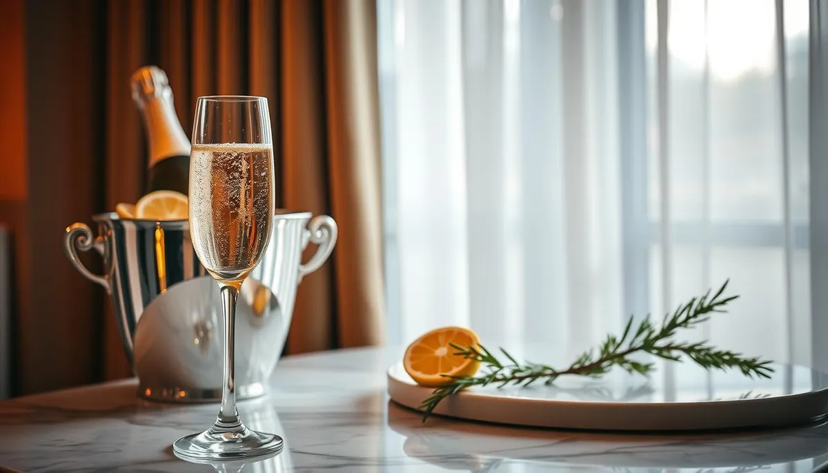 ชุดแก้วแชมเปญสุดหรูสำหรับโอกาสพิเศษ