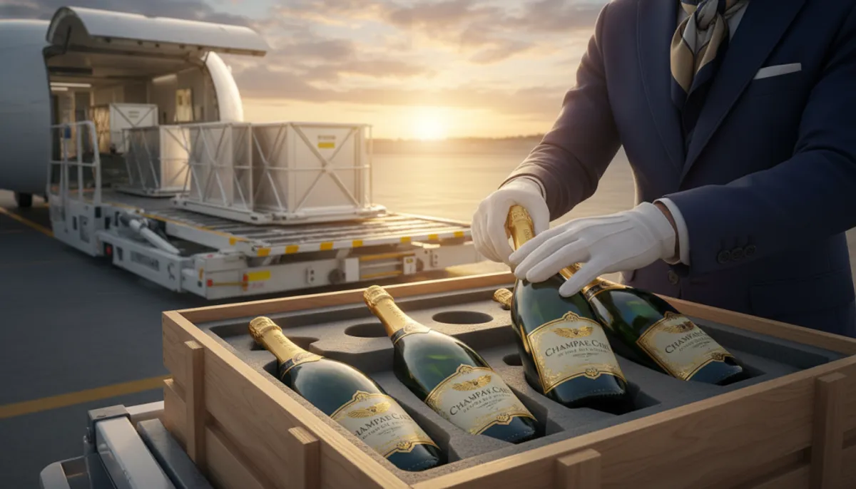 champagne air freight