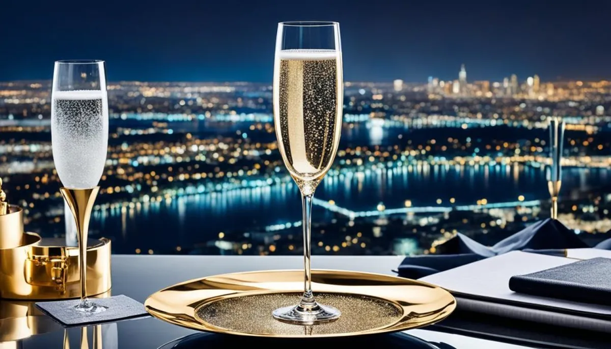 champagne and luxury