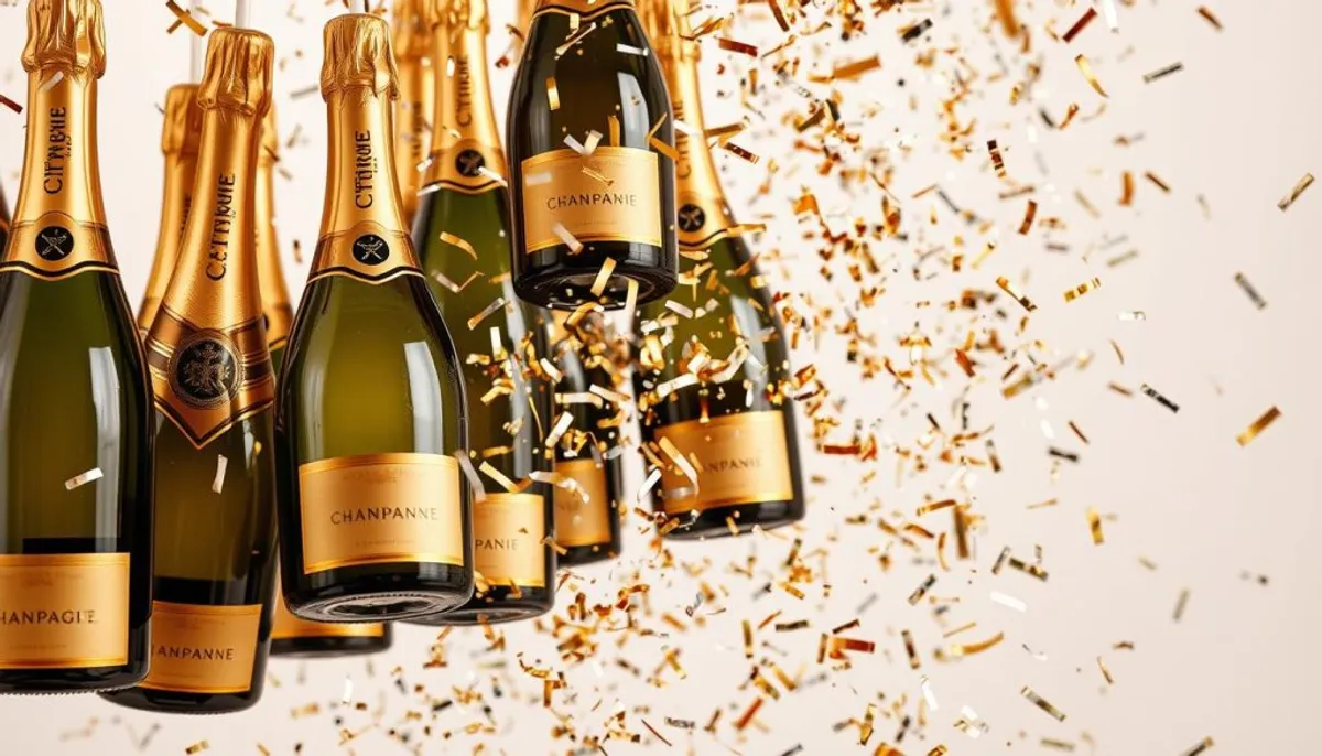 Champagne confetti UK bulk options