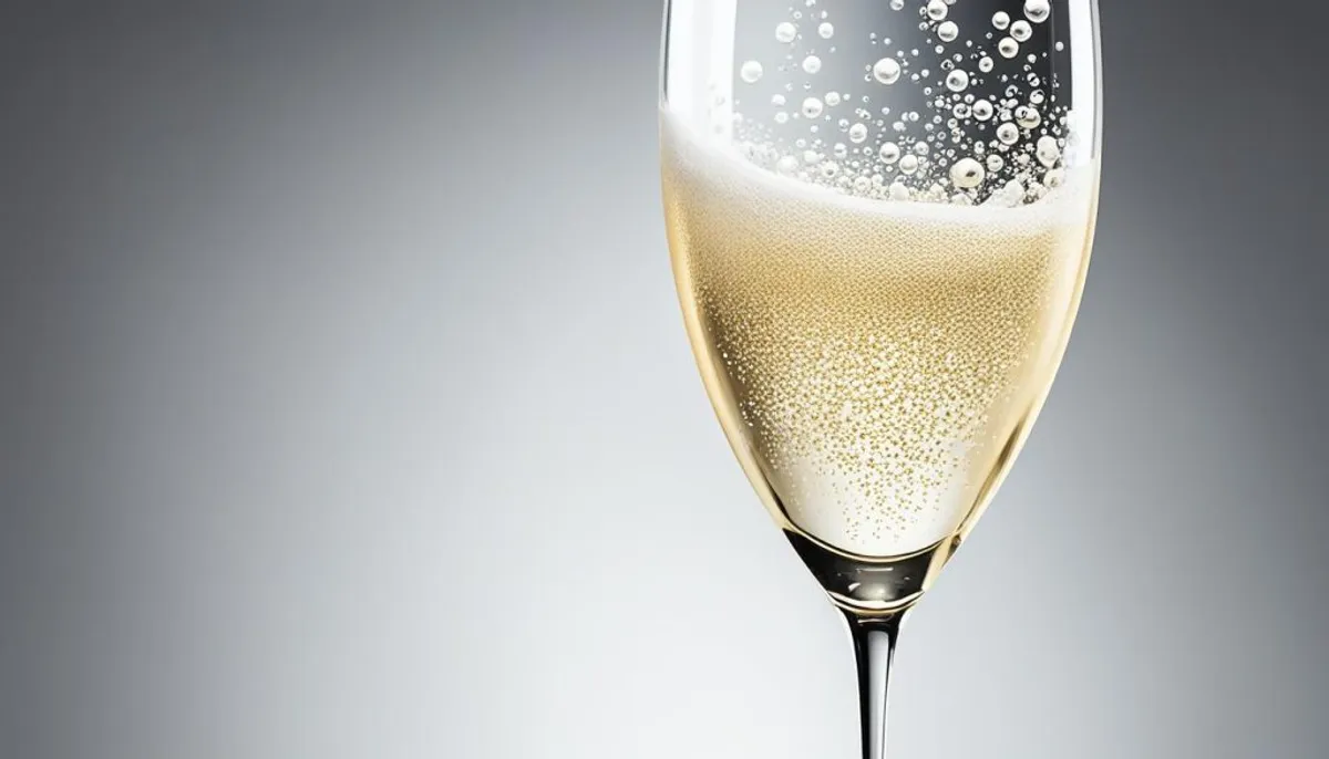 champagne effervescence