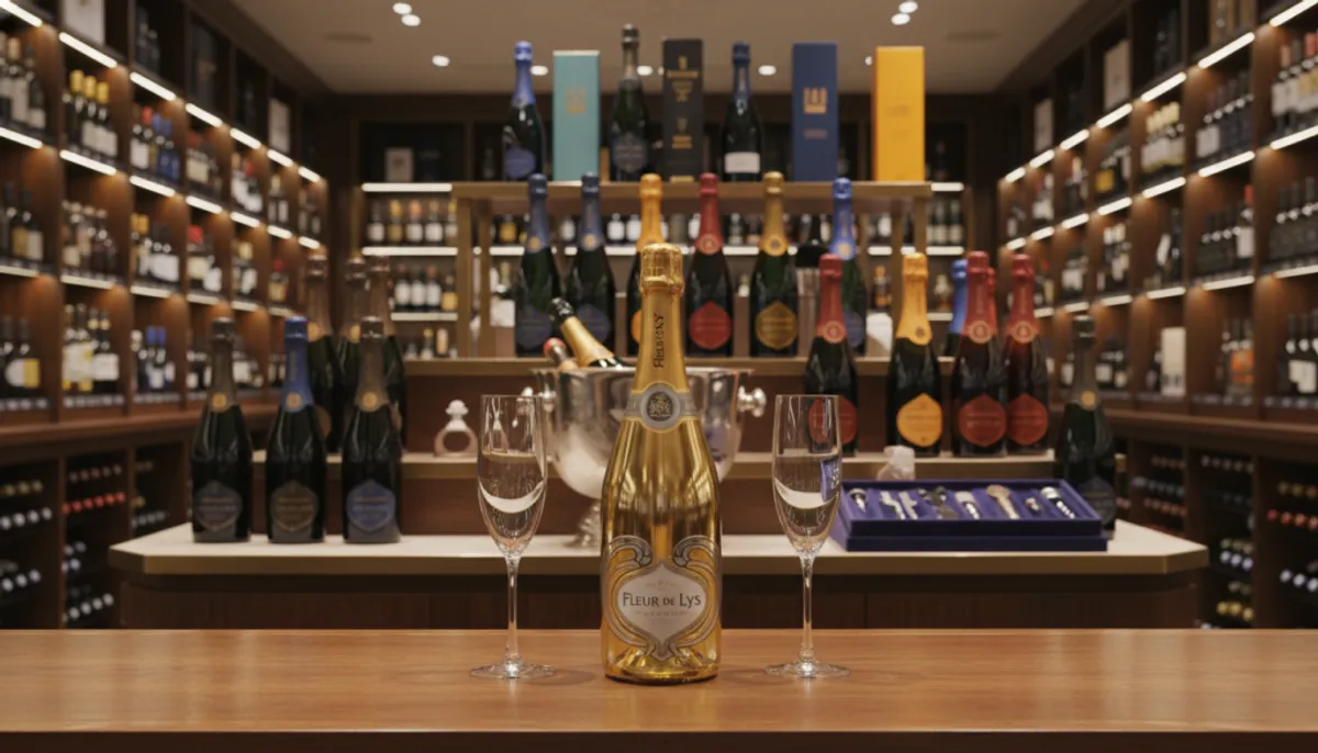 champagne for liquor store