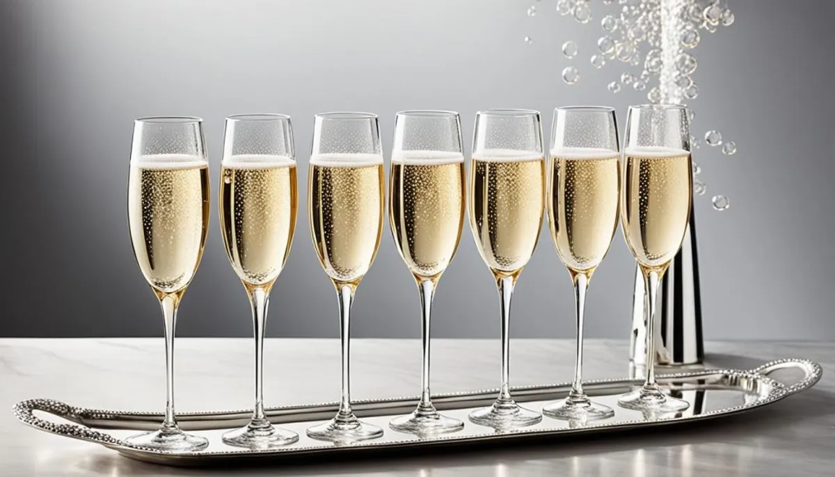 Champagne glassware