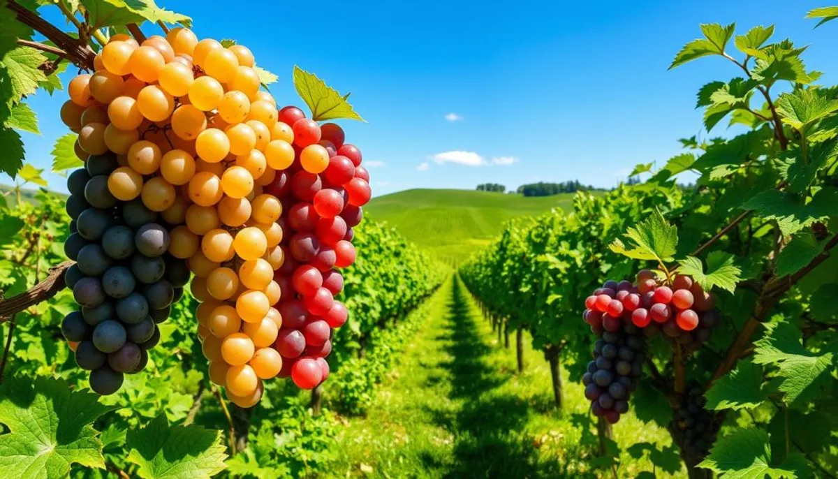 Champagne grape varieties