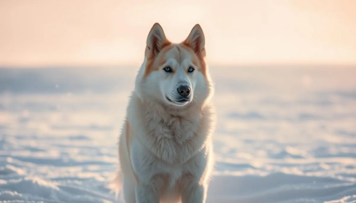 champagne husky
