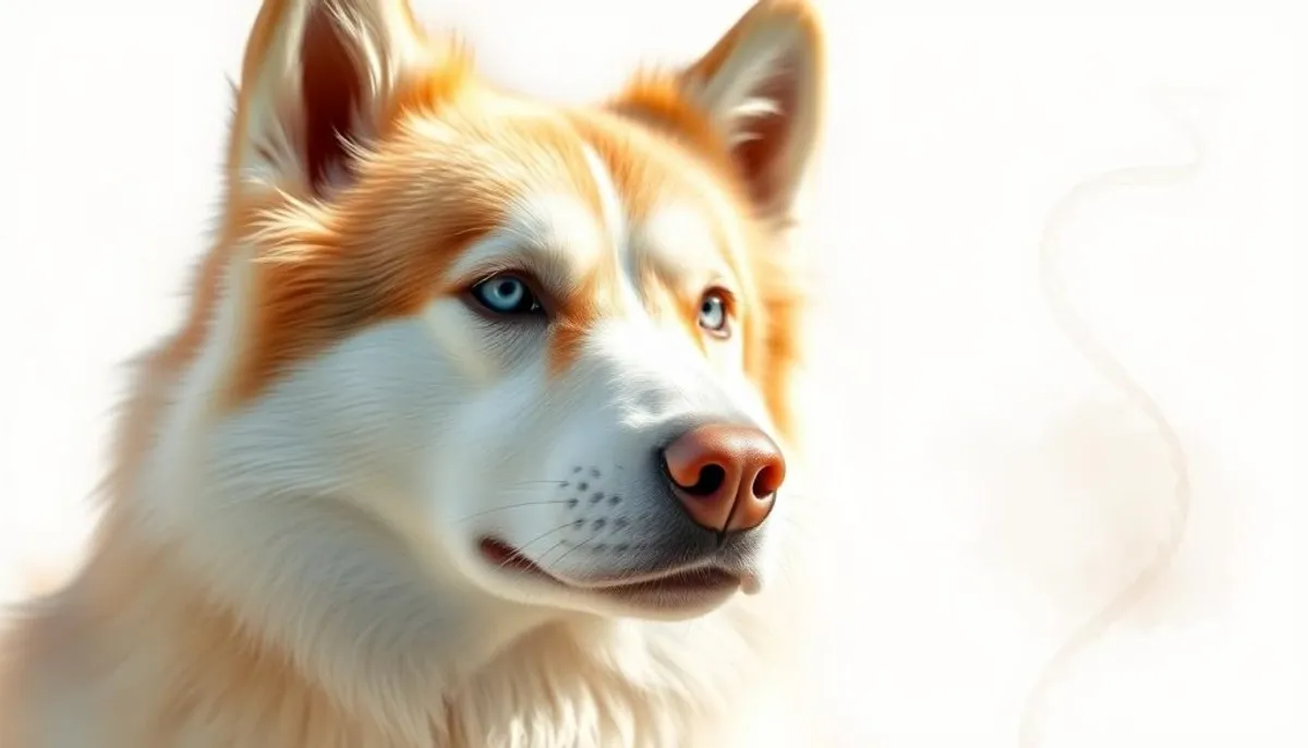 Champagne husky genetic makeup