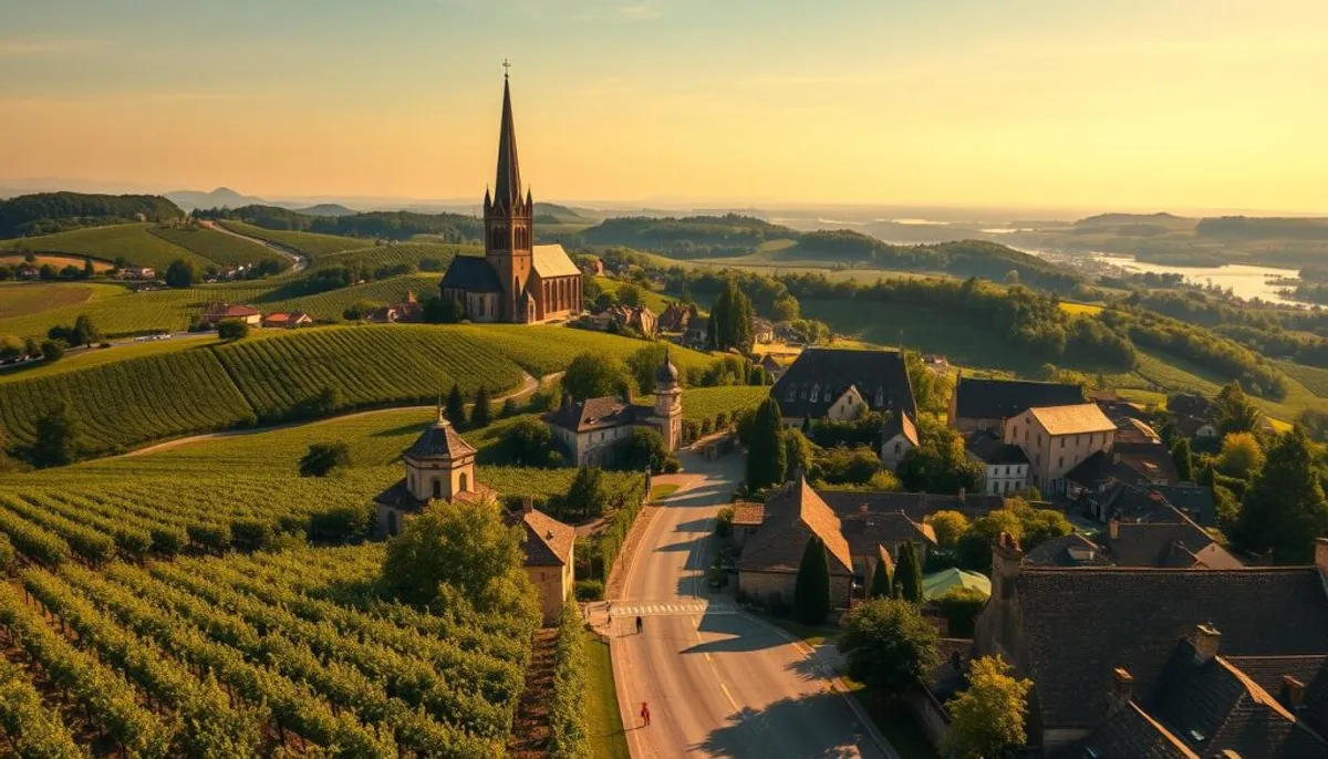 Champagne region history