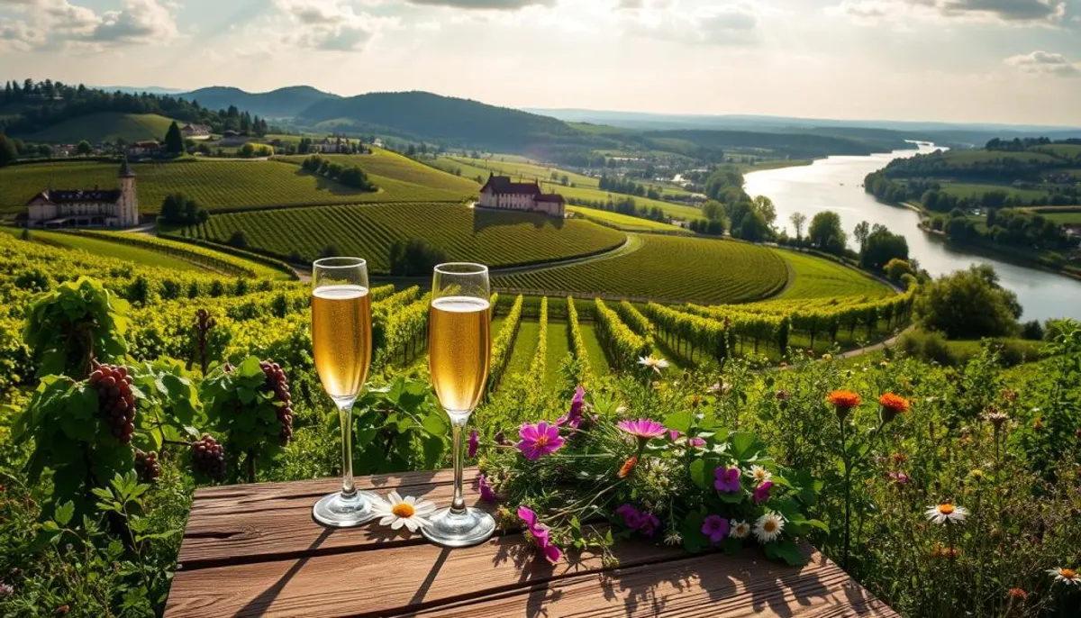 Champagne region tourism