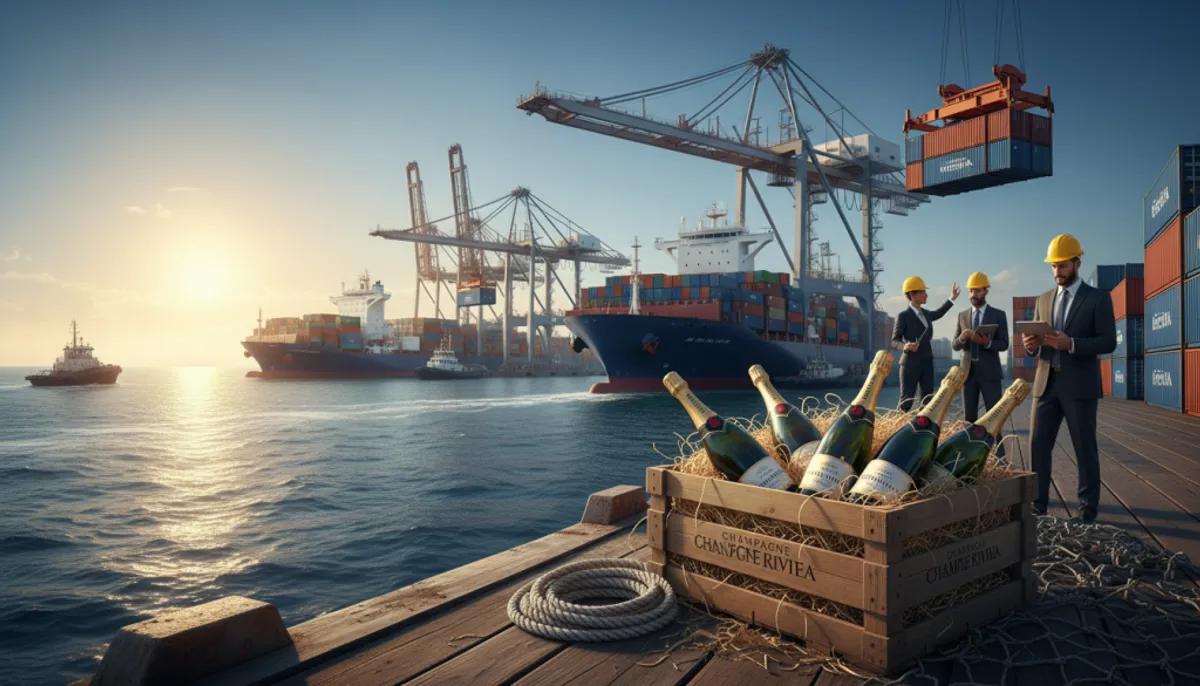 champagne sea freight