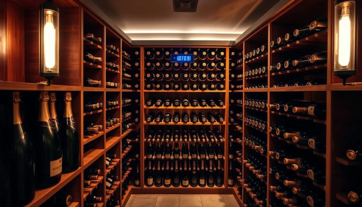 Champagne storage methods