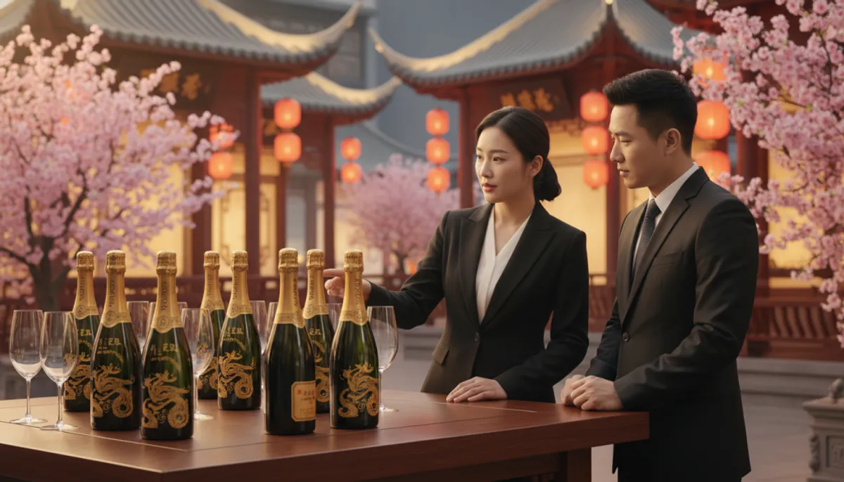champagne supplier china