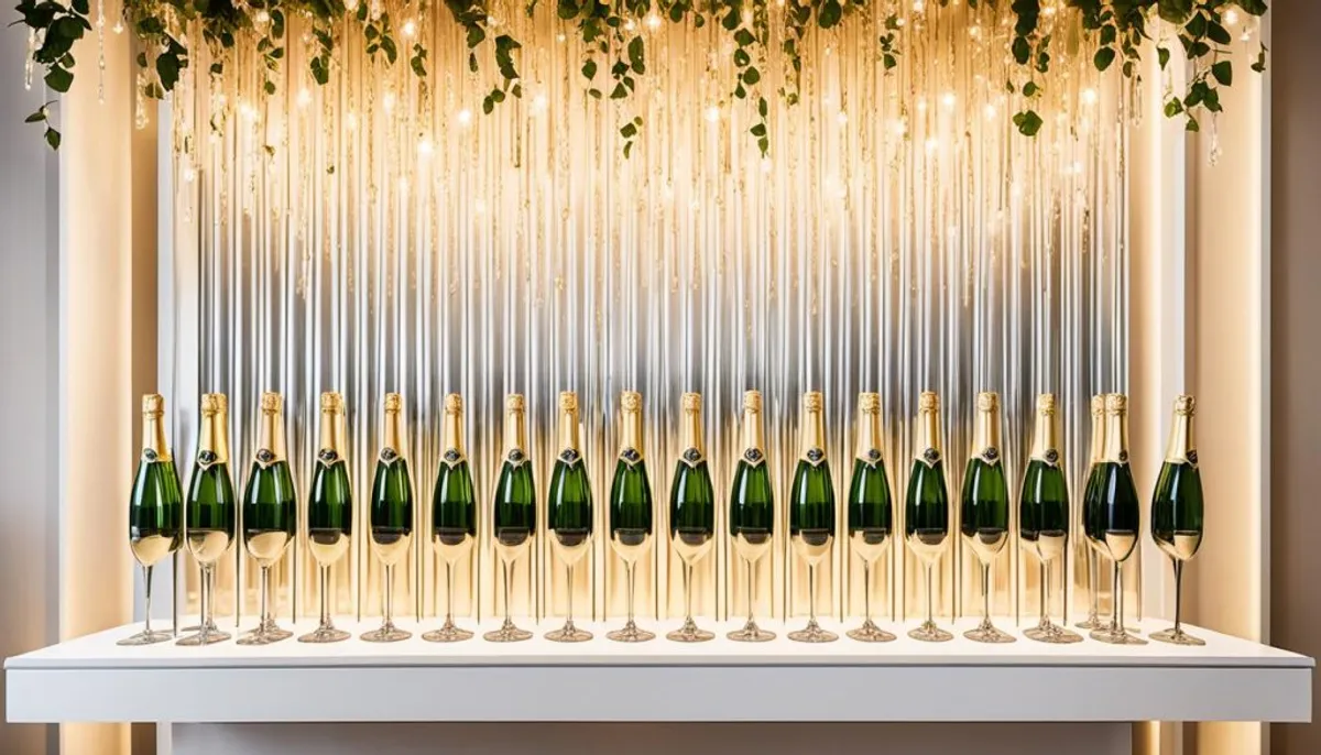 champagne wall decor