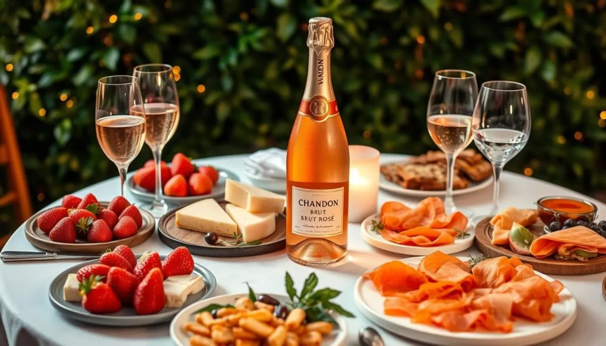 Chandon Brut Rosé food pairings