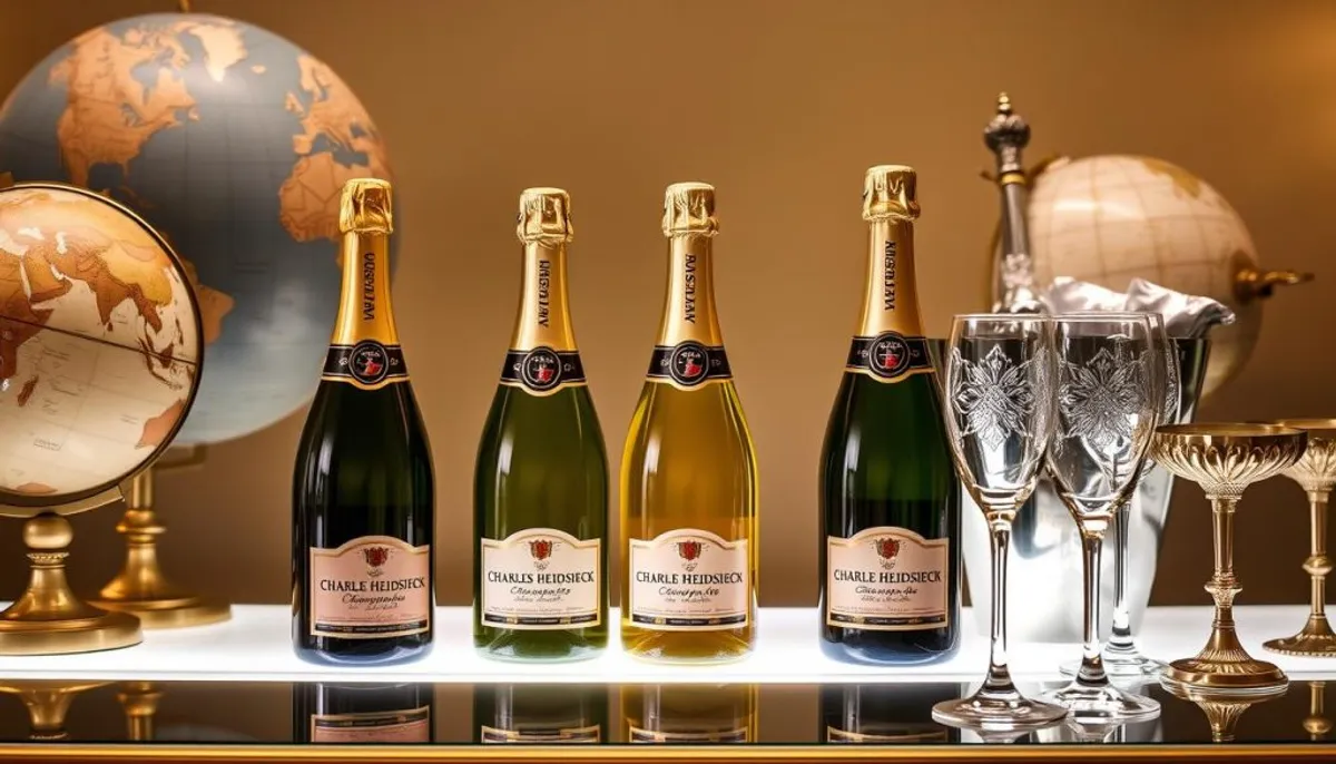 Charles Heidsieck champagne exports