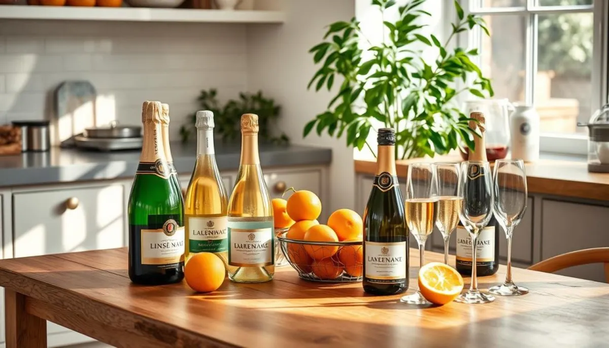choosing sparkling wine for mimosas