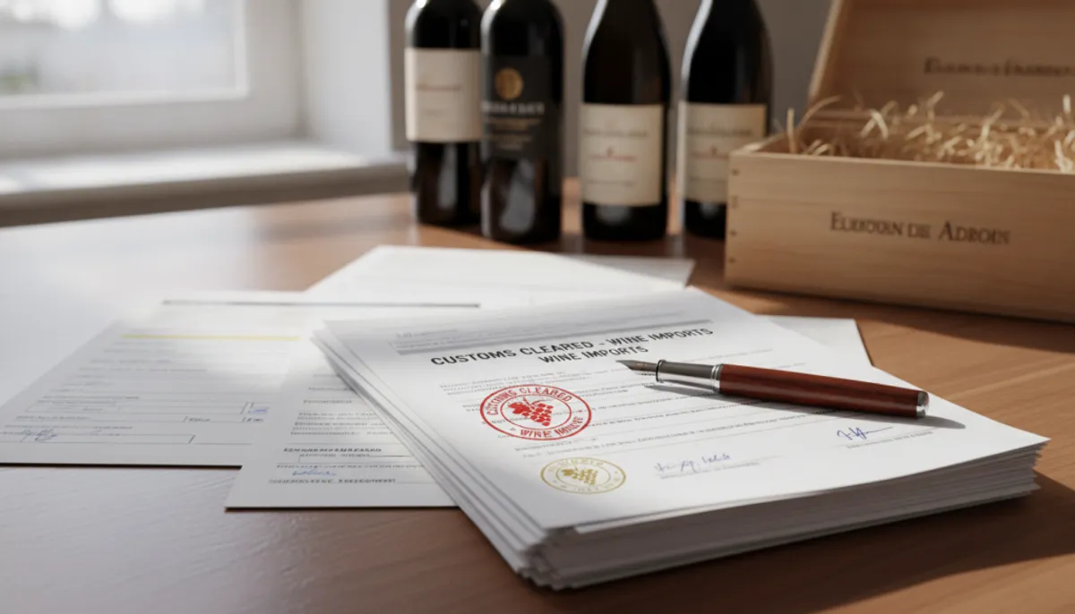 customs documentation for wine customs documentation for wine