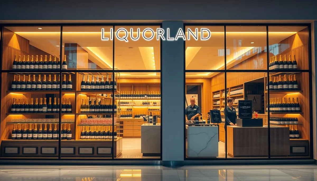 Liquorland Champagne store