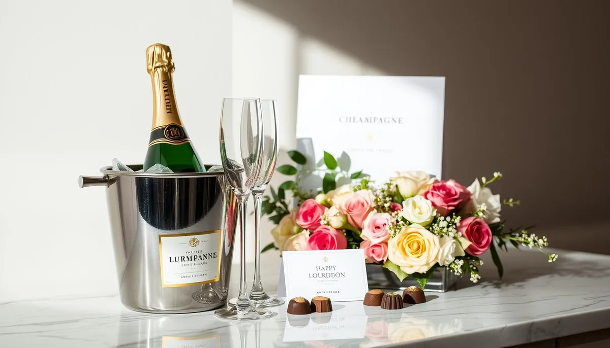 Bridal Shower Gift Idea: Curating a Champagne Gift Set