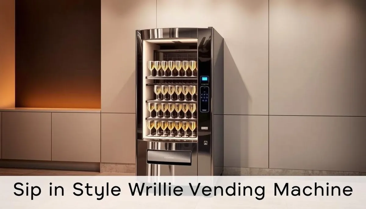 champagne vending machine