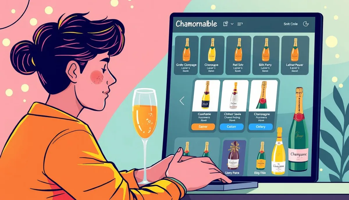 champagne international shipping