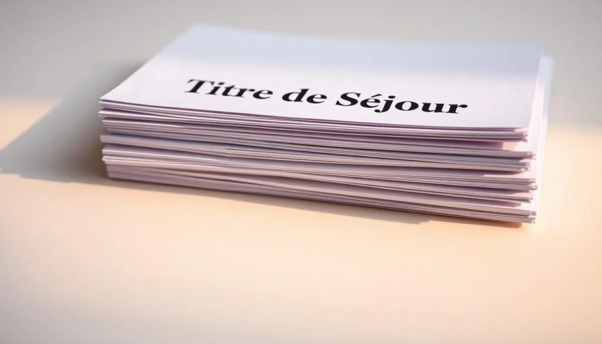 documents titre séjour