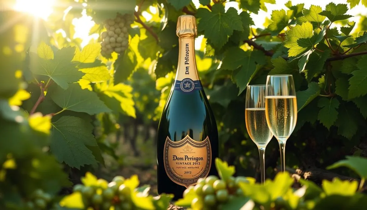 Dom Perignon champagne blend