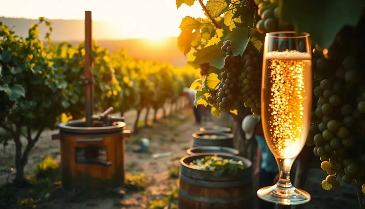 Dom Pérignon winemaking process