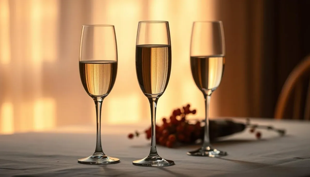 ekaani champagne glasses