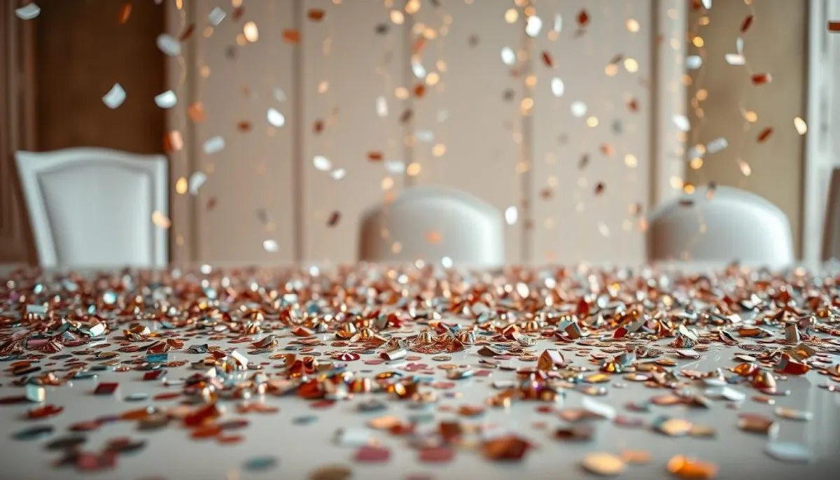 Elegant table confetti collections