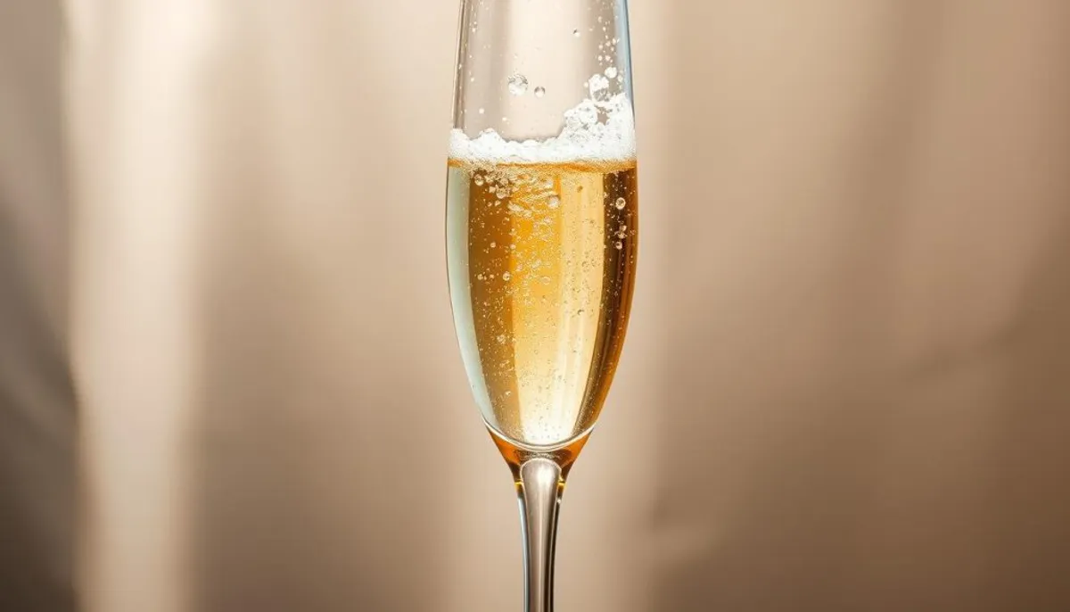 Enhancing sparkle in champagne photography