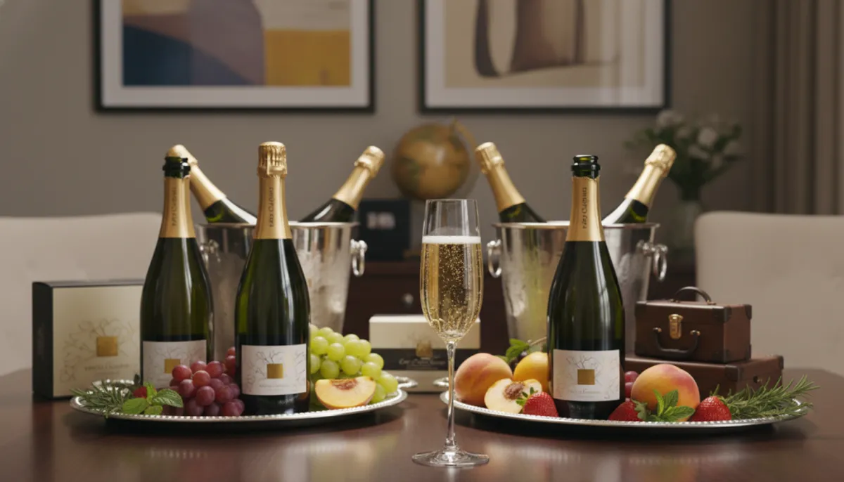 export services sparkling wine