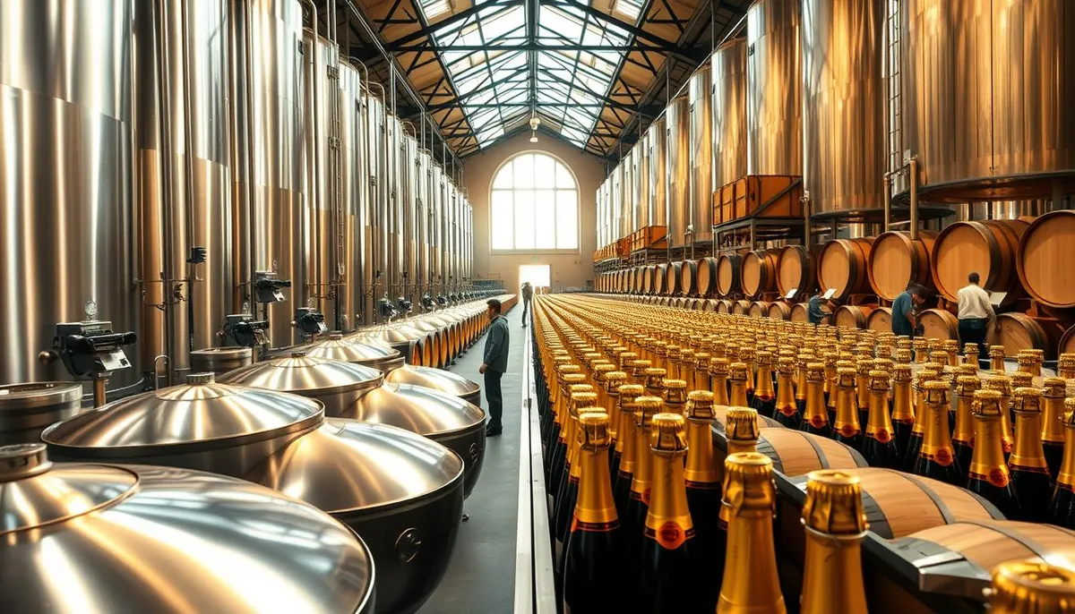 Champagne Remy Uzac production process