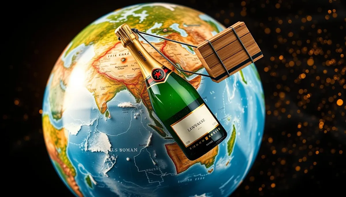 dom perignon rosé shipping international