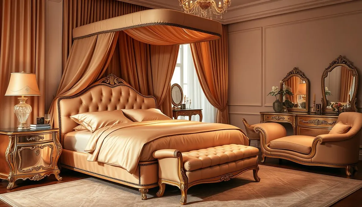 champagne bedroom set