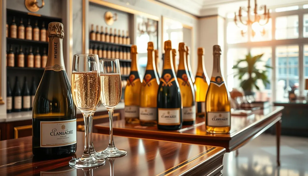 Tax-free shopping for champagne