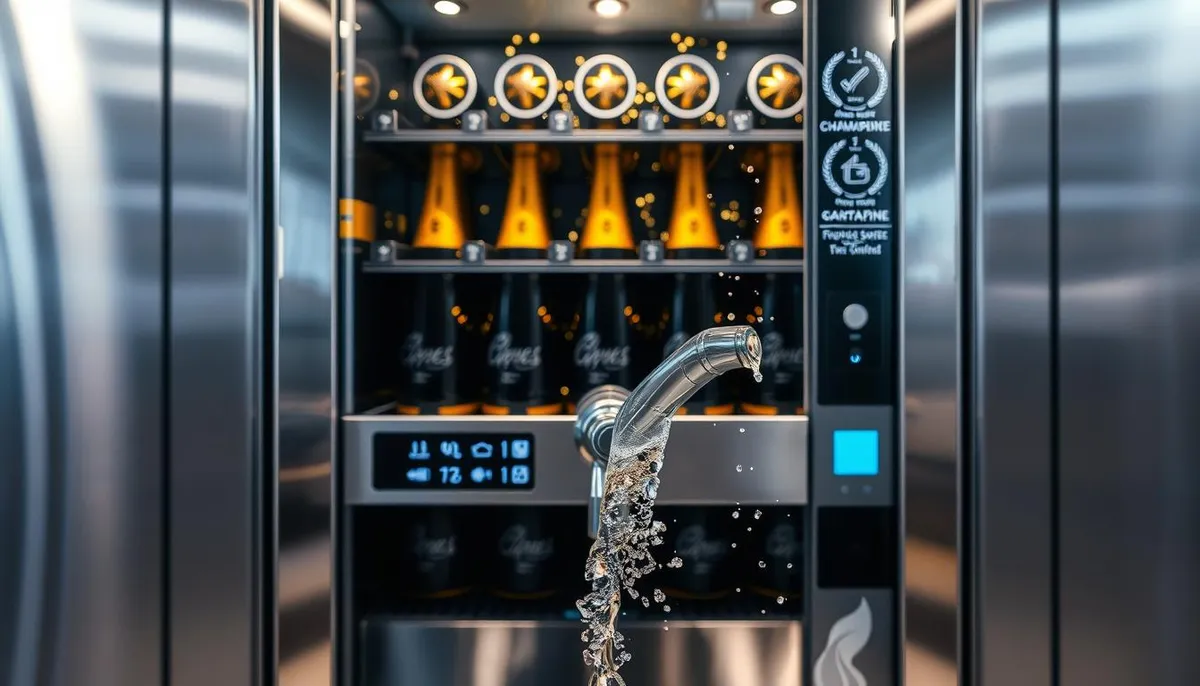 Compliance, Safety, and Sustainability in champagne vending technology
