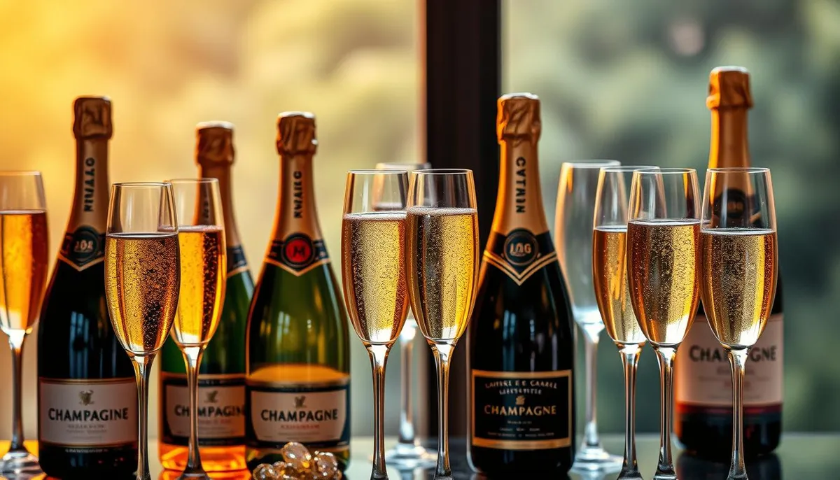 Champagner-Typen, die Sie lieben werden zu erkunden