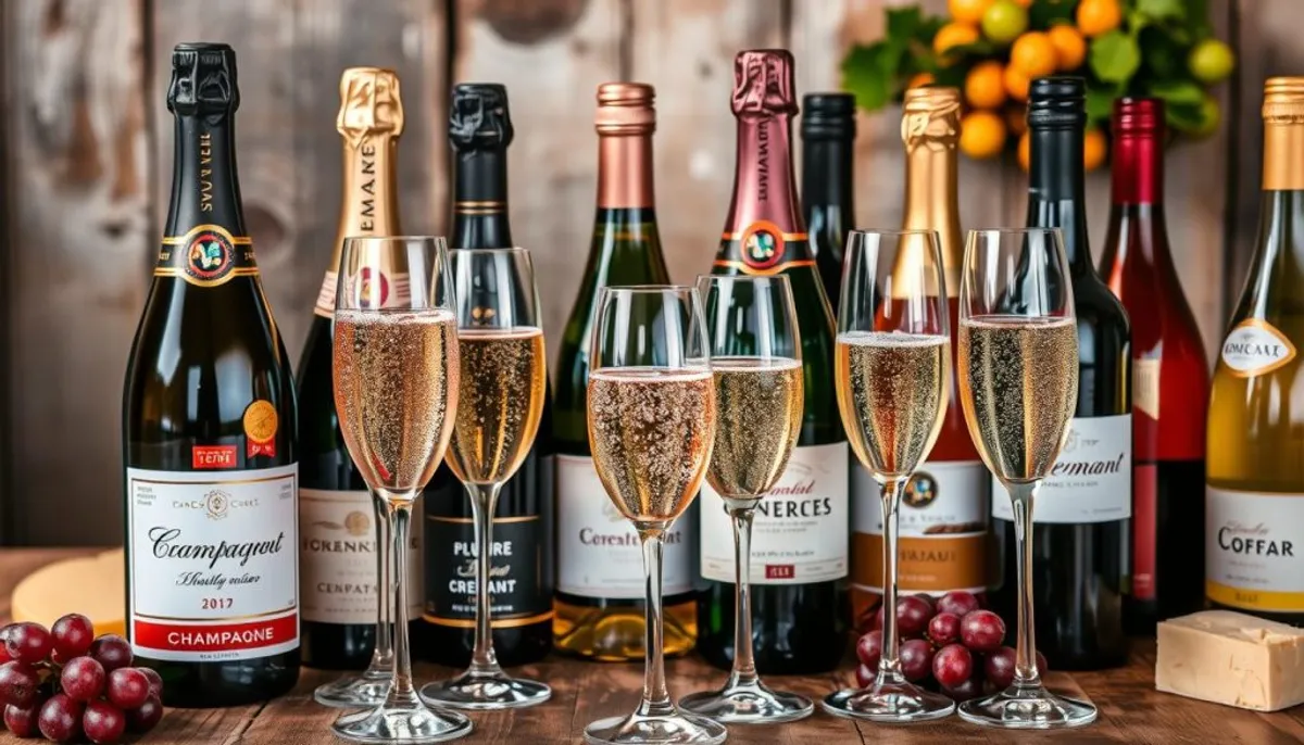 French sparkling wine varieties