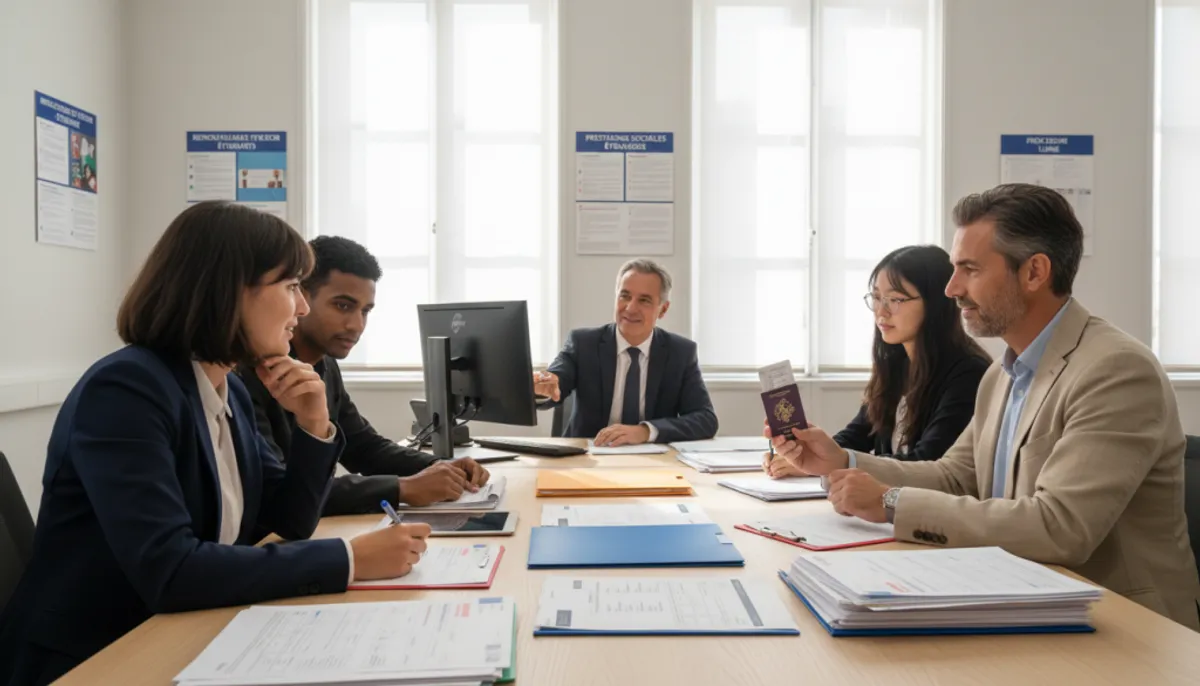 Gérer les demandes de renouvellement titre de séjour