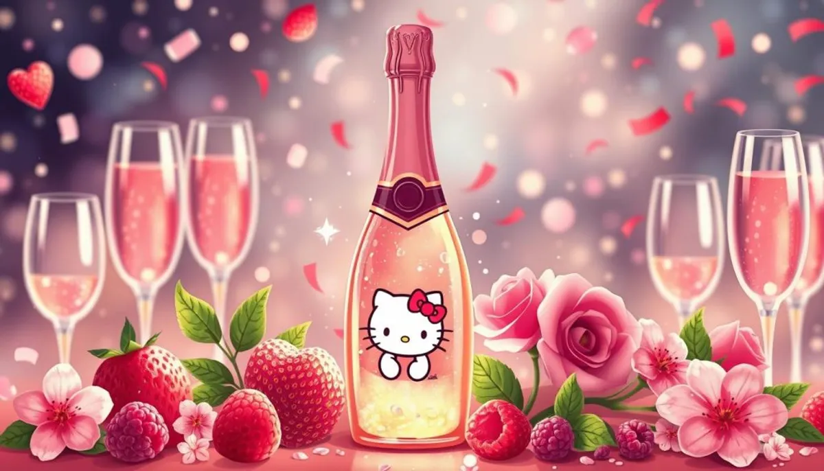 Hello Kitty Champagne flavor profile