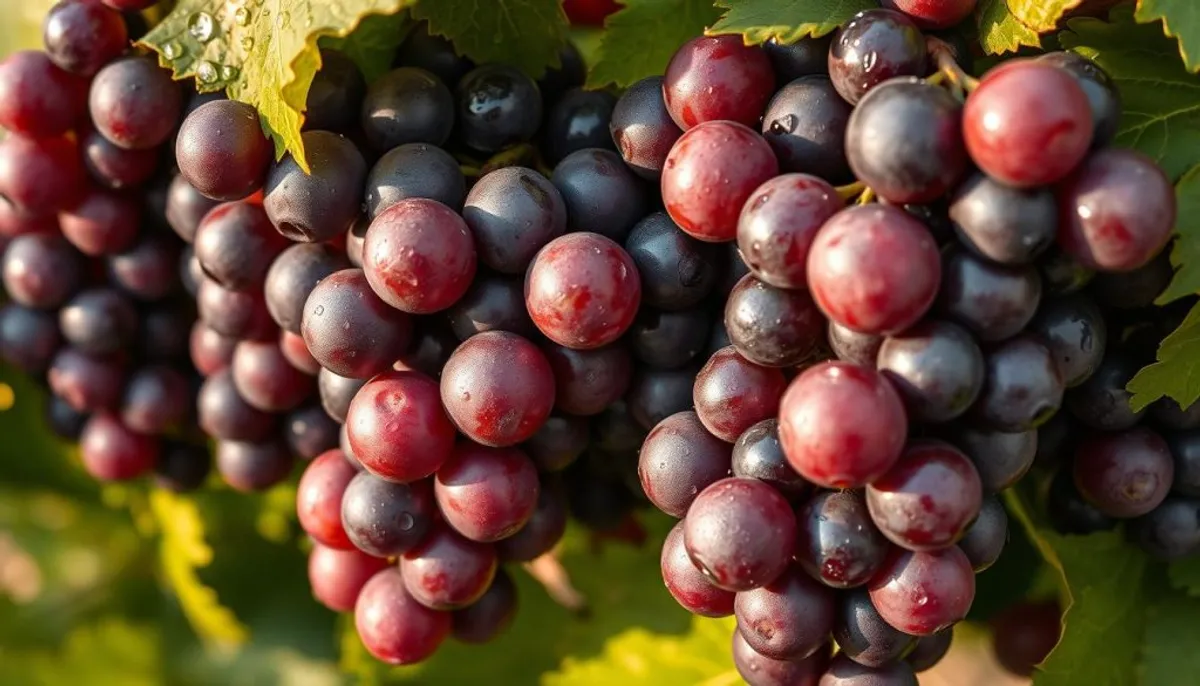 high-quality grapes for non-alcoholic champagne