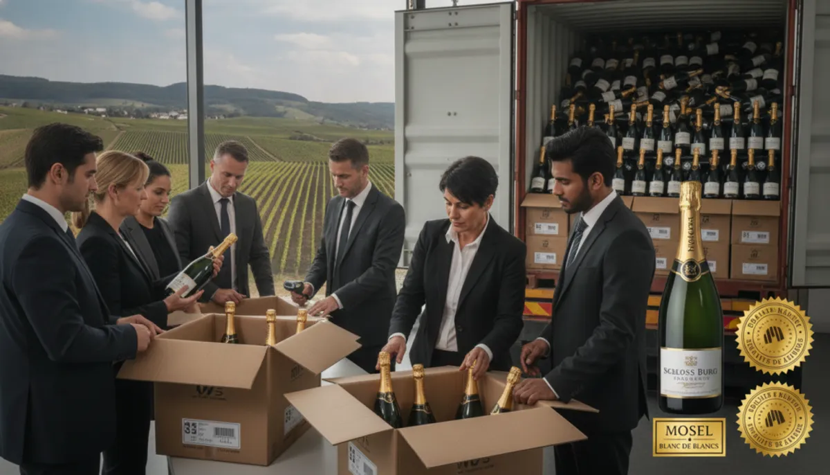 importare champagne in Germania