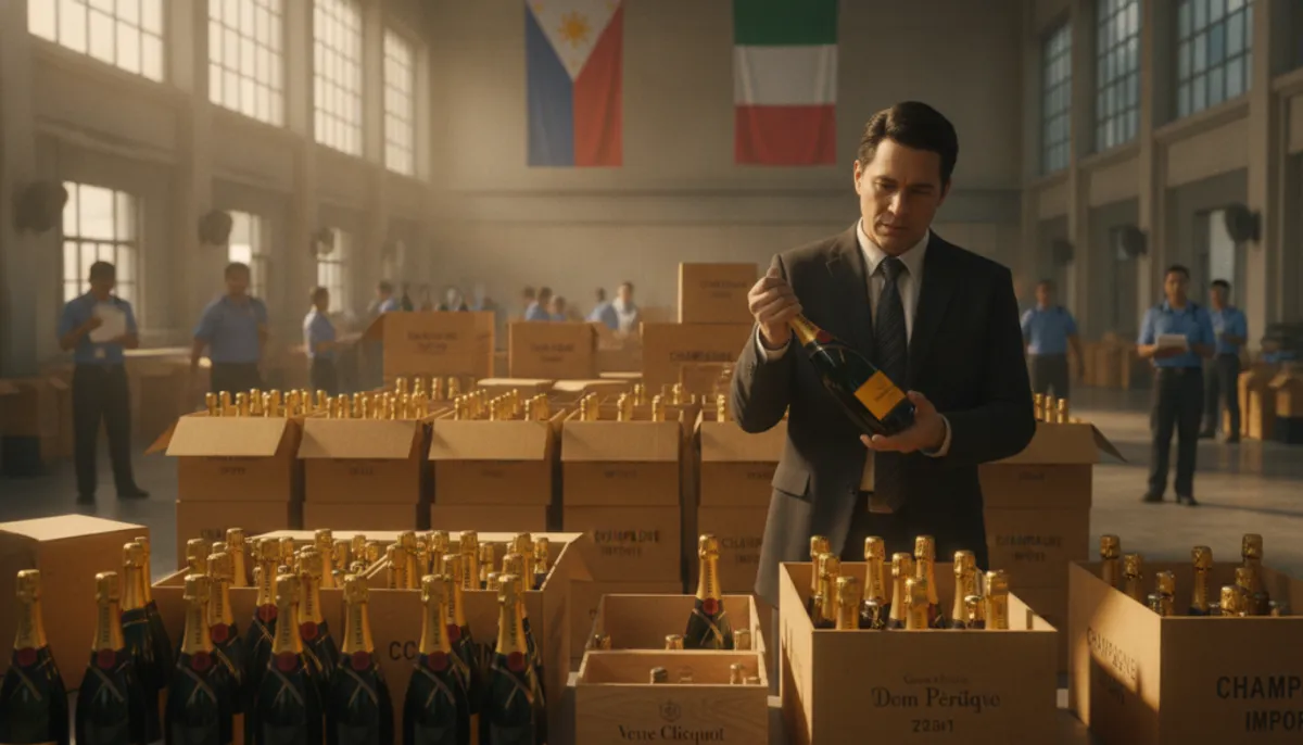 importing champagne into Philippines importing champagne into Philippines