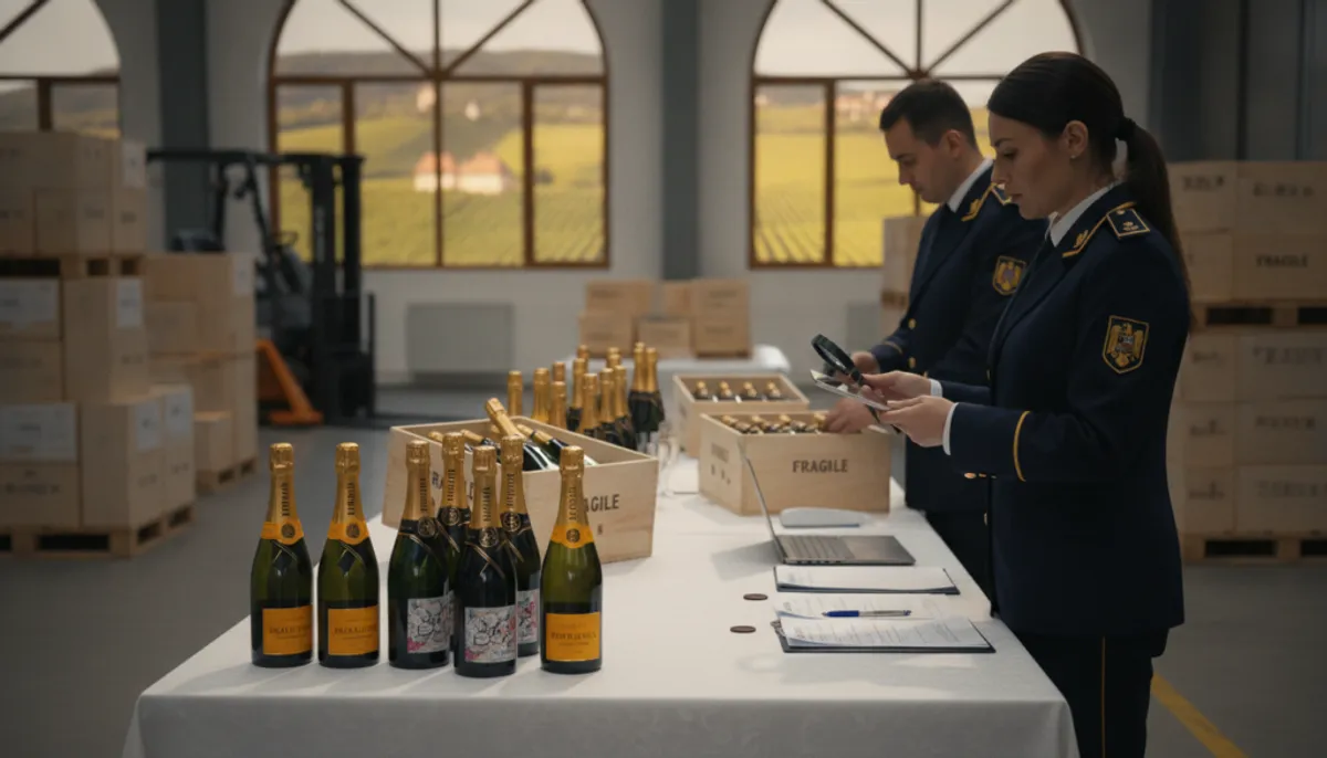 importing champagne into Romania importing champagne into Romania